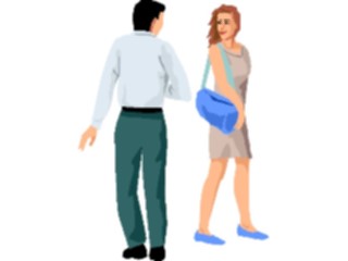 Sticker Custom Preview Image #101127 People General Couple Meeting