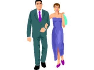 Sticker Custom Preview Image #101146 People General Couple Walking08