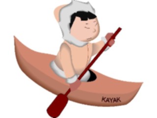 Sticker Custom Preview Image #101163 People General Eskimo Kayaking1