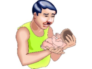 Sticker Custom Preview Image #101197 People General Father Baby2