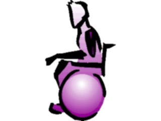 Sticker Custom Preview Image #101210 People General Figurein Wheelchair