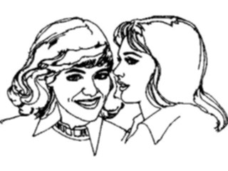 Sticker Custom Preview Image #101215 People General Gossiping
