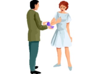 Sticker Custom Preview Image #101273 People General Man Giving Ring1