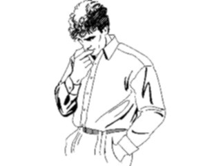 Sticker Custom Preview Image #101308 People General Manin Shirt
