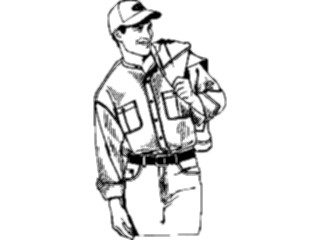 Sticker Custom Preview Image #101309 People General Manin Shirt Cap