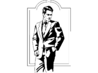 Sticker Custom Preview Image #101313 People General Manin Suit1