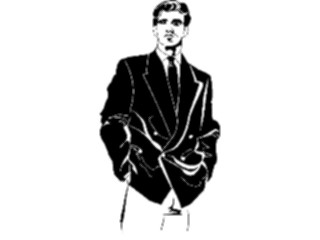 Sticker Custom Preview Image #101314 People General Manin Suit2