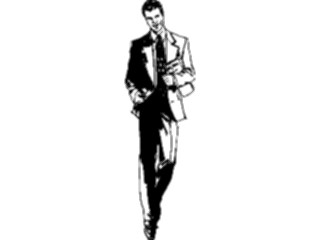 Sticker Custom Preview Image #101318 People General Manin Suit6