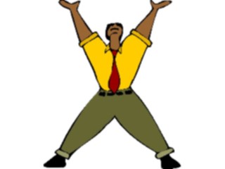 Sticker Custom Preview Image #101354 People General Man Rejoicing