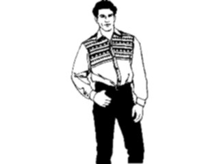 Sticker Custom Preview Image #101371 People General Man Standing2