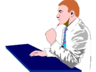 Sticker Custom Preview Image #101381 People General Man Thinking1