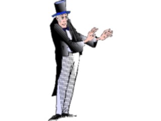 Sticker Custom Preview Image #101401 People General Man Wearing Top Hat