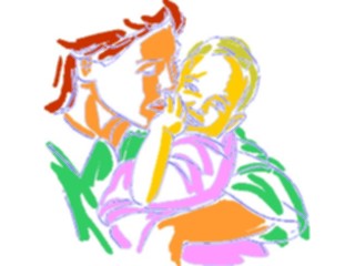 Sticker Custom Preview Image #101491 People General Mother Holding Child5