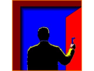 Sticker Custom Preview Image #101498 People General Opening Door