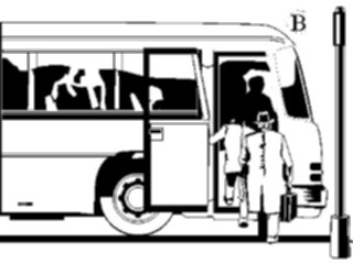 Sticker Custom Preview Image #101500 People General Passengers Boarding Bus
