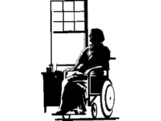 Sticker Custom Preview Image #101505 People General Personin Wheelchair