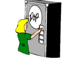 Sticker Custom Preview Image #101517 People General Soda Machine