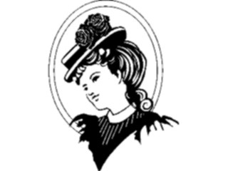 Sticker Custom Preview Image #101531 People General Victorian Woman
