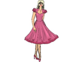 Sticker Custom Preview Image #101638 People General Womanin Dress02