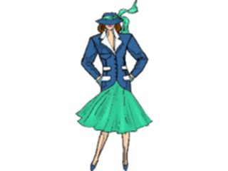 Sticker Custom Preview Image #101713 People General Womanin Dress77