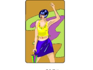 Sticker Custom Preview Image #101761 People General Womanin Skirt3