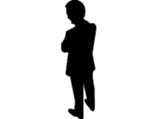 Sticker Custom Preview Image #102345 People Silhouettes Arms Crossed