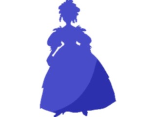 Sticker Custom Preview Image #102348 People Silhouettes Ballroom Gown