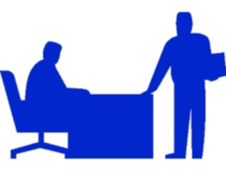 Sticker Custom Preview Image #102365 People Silhouettes Businessmen