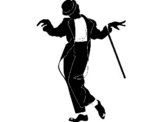 Sticker Custom Preview Image #102373 People Silhouettes Chaplin2