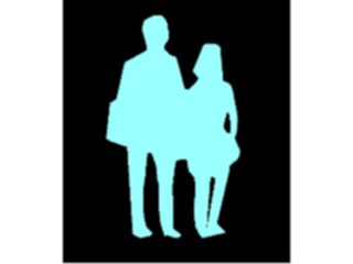 Sticker Custom Preview Image #102402 People Silhouettes Couple9