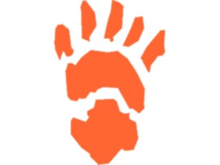 Sticker Custom Preview Image #102491 People Silhouettes Handprint2