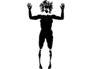 Sticker Custom Preview Image #102498 People Silhouettes Hands Up