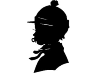 Sticker Custom Preview Image #102510 People Silhouettes Jockey