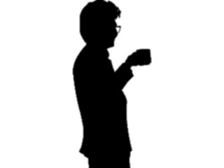 Sticker Custom Preview Image #102536 People Silhouettes Man12