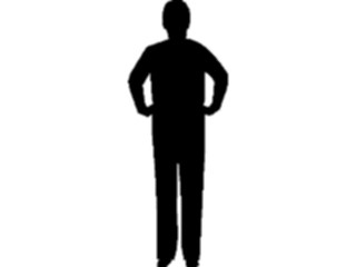 Sticker Custom Preview Image #102537 People Silhouettes Man13