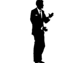 Sticker Custom Preview Image #102540 People Silhouettes Man16