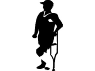 Sticker Custom Preview Image #102566 People Silhouettes Manon Crutch