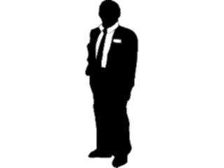 Sticker Custom Preview Image #102579 People Silhouettes Man Standing3