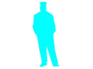 Sticker Custom Preview Image #102580 People Silhouettes Man Standing4