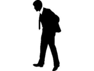 Sticker Custom Preview Image #102587 People Silhouettes Man Watching