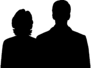 Sticker Custom Preview Image #102606 People Silhouettes Man Woman1