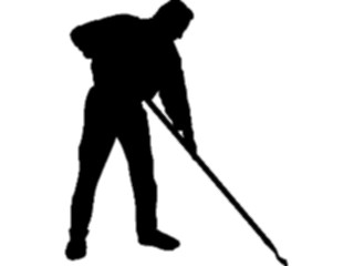 Sticker Custom Preview Image #102678 People Silhouettes Raking1