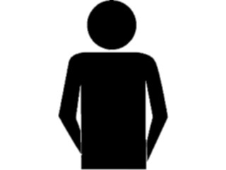 Sticker Custom Preview Image #102724 People Silhouettes Standing1