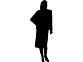 Sticker Custom Preview Image #102783 People Silhouettes Woman17