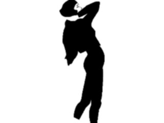 Sticker Custom Preview Image #102816 People Silhouettes Woman Stretching