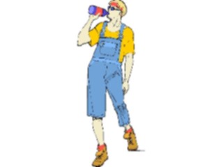 Sticker Custom Preview Image #102850 People Teenagers Boy Drinking