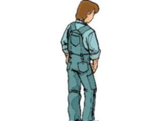 Sticker Custom Preview Image #102891 People Teenagers Boy Standing4