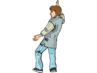 Sticker Custom Preview Image #102898 People Teenagers Boy Waving