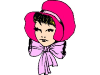 Sticker Custom Preview Image #102938 People Teenagers Girlin Bonnet1