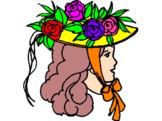 Sticker Custom Preview Image #102939 People Teenagers Girlin Bonnet2